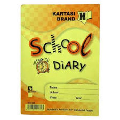 Kartasi School Diary A5